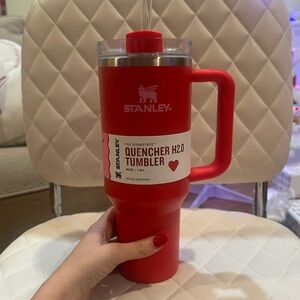 Valentine Collection Stanley Red Quencher H2.0 Tumbler with Handle/ Never Used